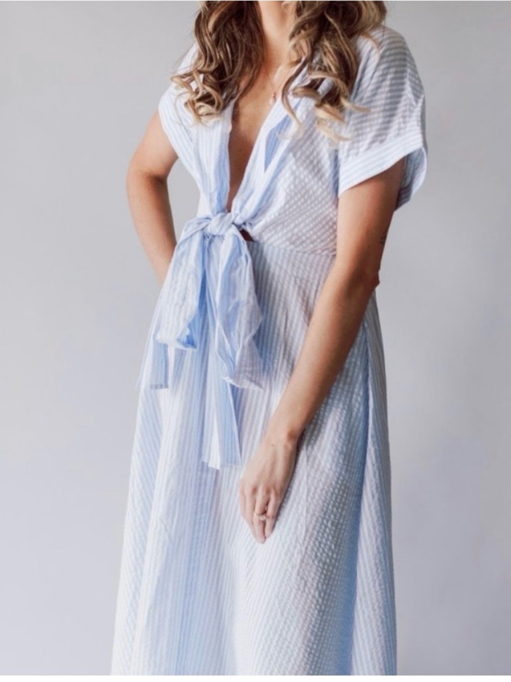 Lulu’s Stripe Maxi Dress